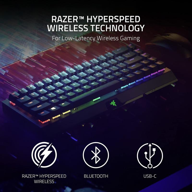 Teclado Razer BlackWidow V3 Mini HyperSpeed Wireless - Teclado